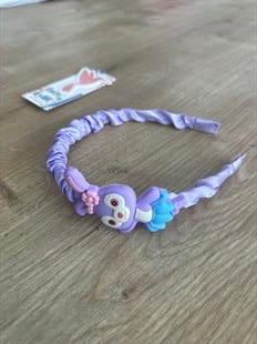 Mor Tavşancıklı Kız Çocuk Tacı