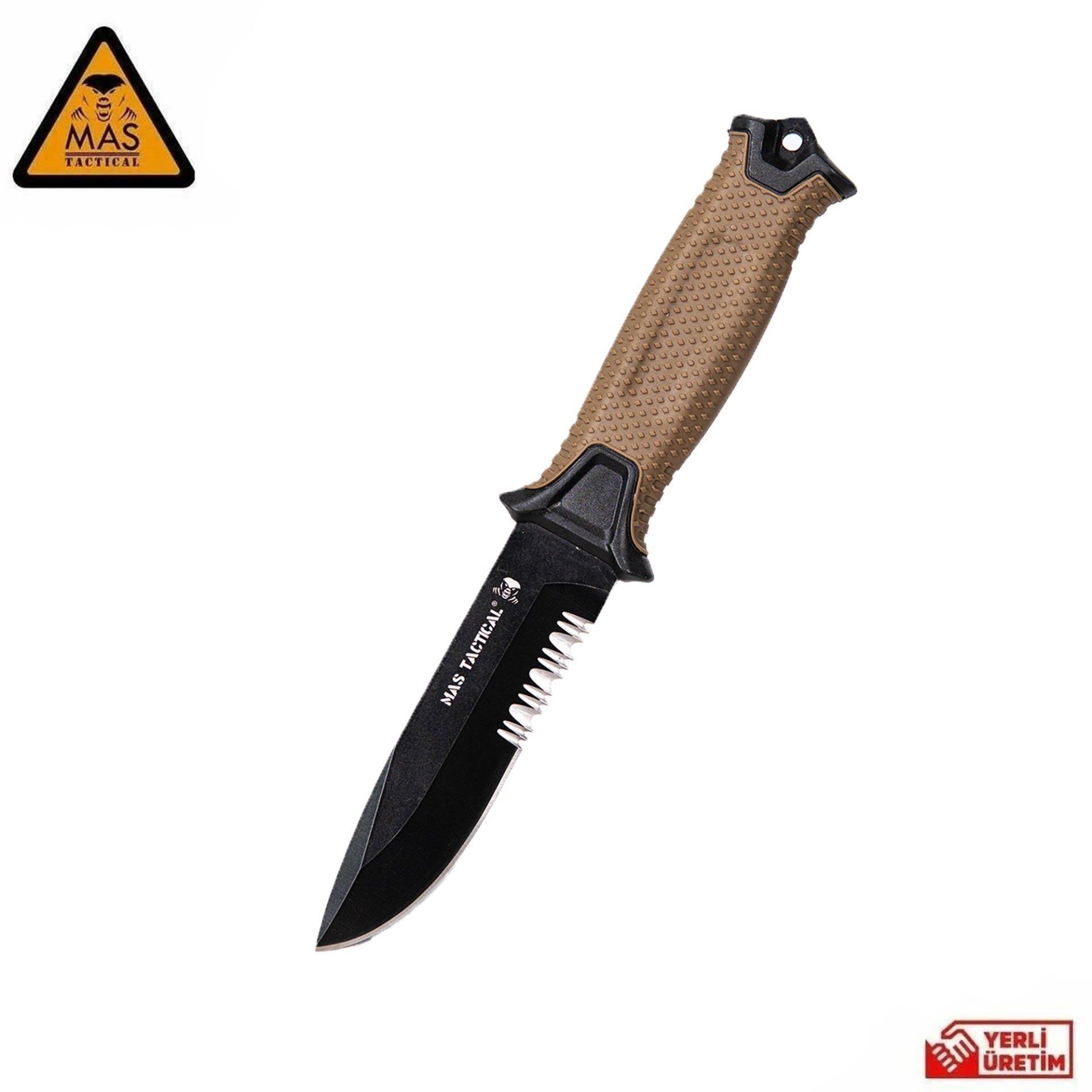 Outdoor Bıçak Testere Ağızlı Tan