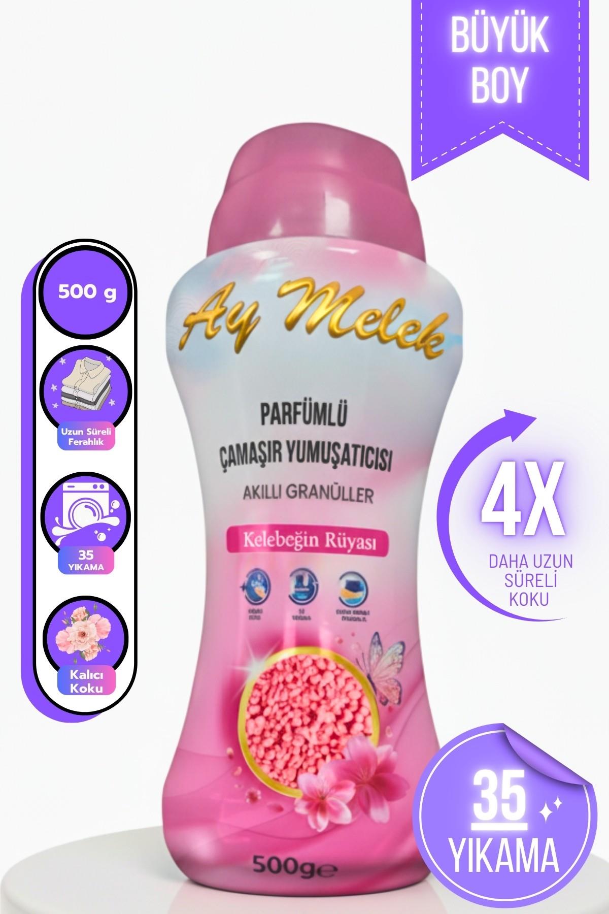 Çamaşır Parfümü 500gr Granül Parçacıklı Çamaşır Yumuşatıcısı (Kelebeğin Rüyası)