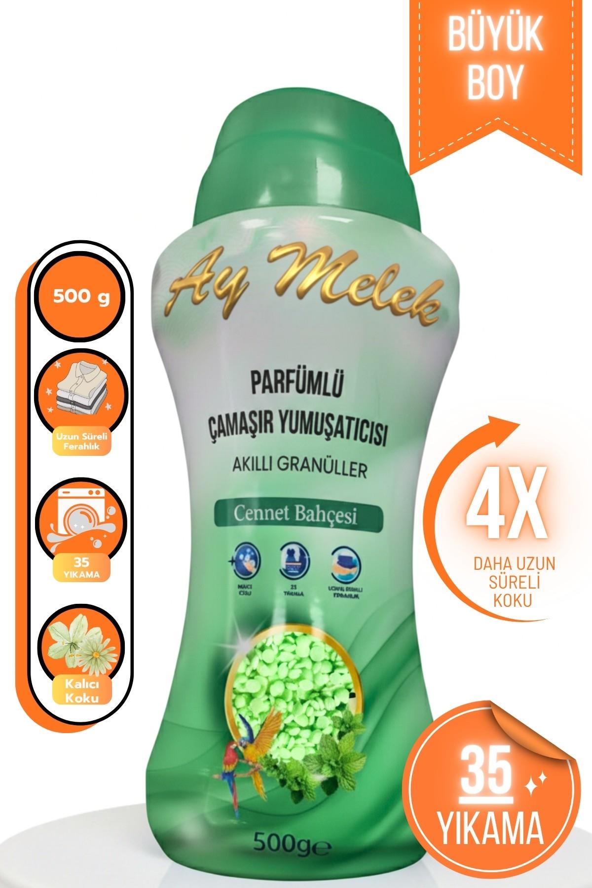 Çamaşır Parfümü 500gr Granül Parçacıklı Çamaşır Yumuşatıcısı (Cennet Bahçesi)