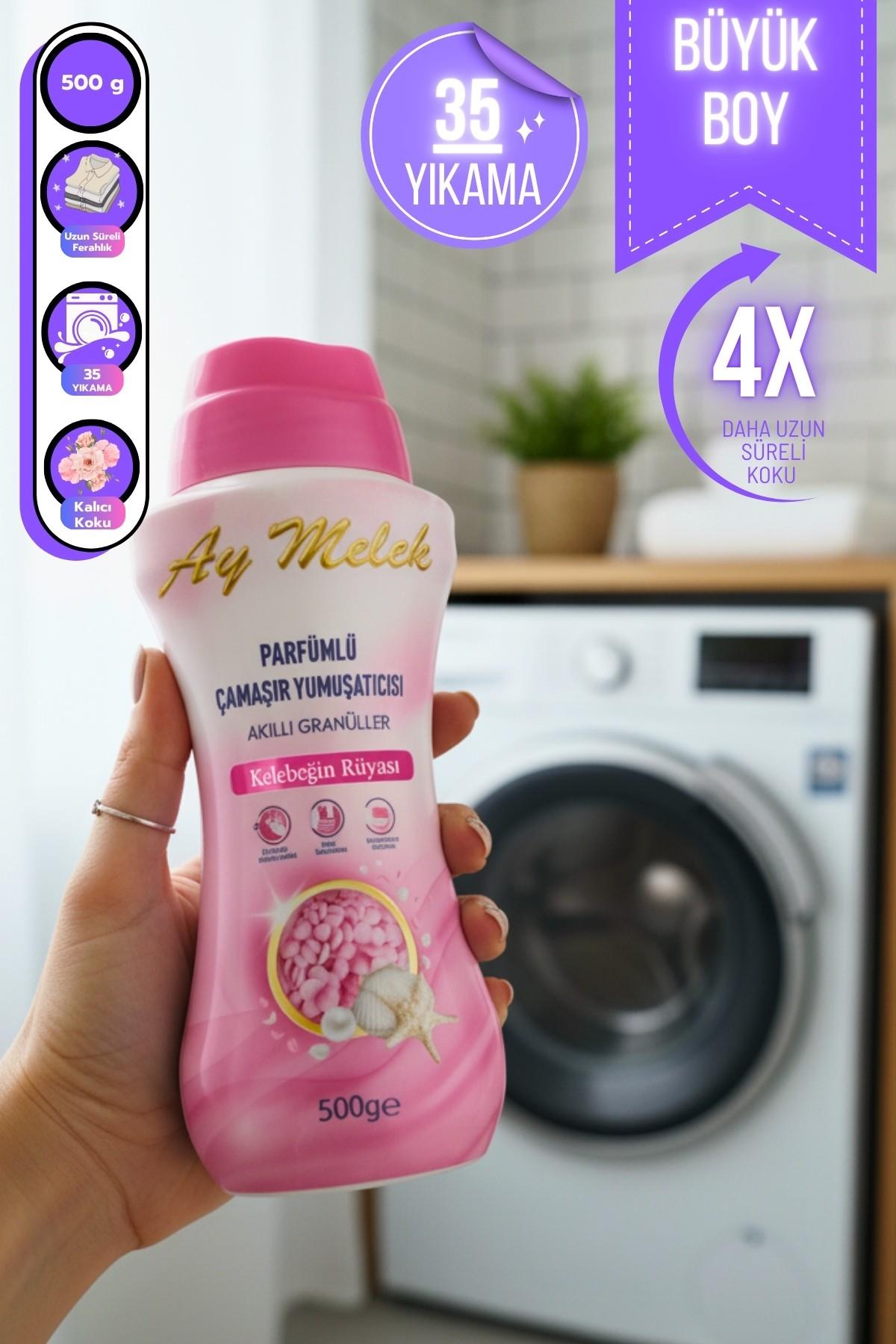 Çamaşır Parfümü Granül Parçacıklı Çamaşır Yumuşatıcısı 500gr (Kelebeğin Rüyası)