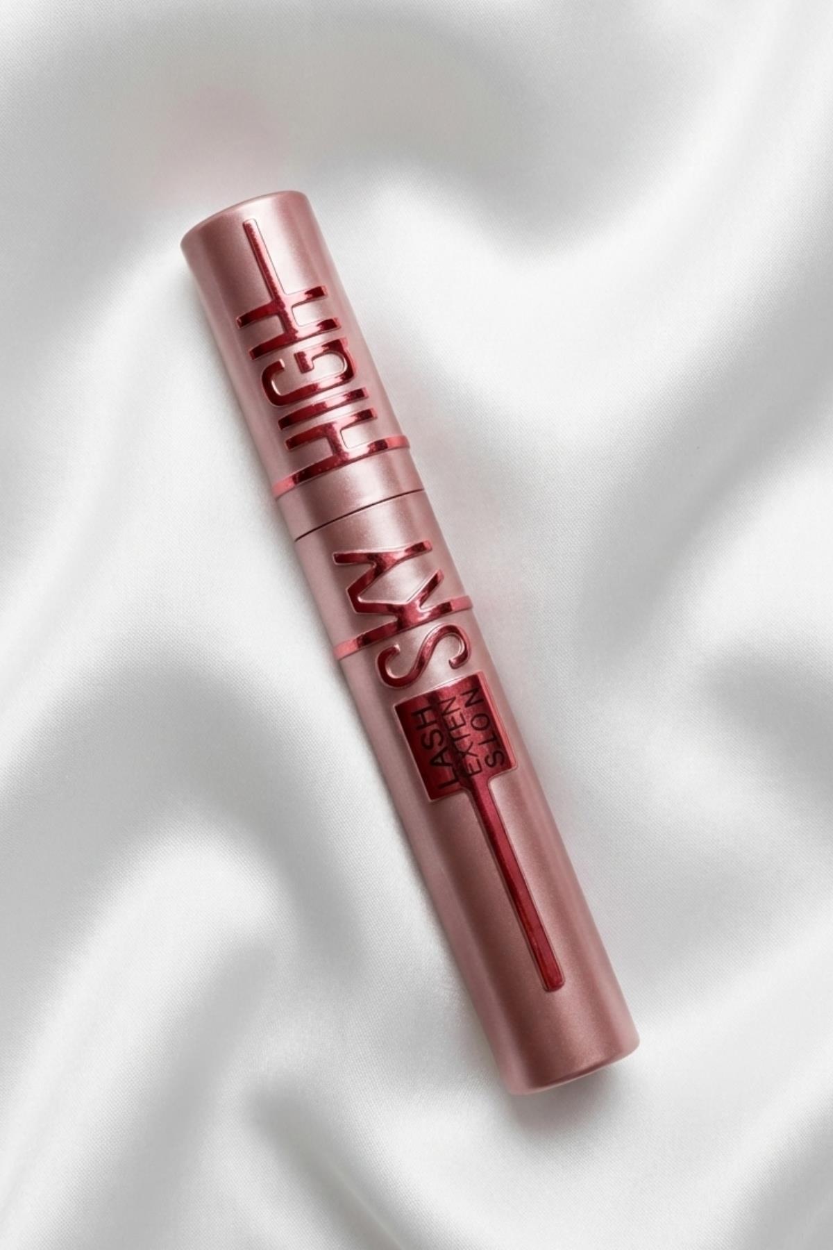 Kadın Rimel Dolgun Kirpik, Kıvrım ve Hacim Verici Kalıcı Etkili Siyah Maskara