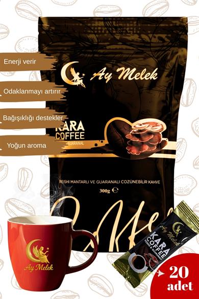 Guaranalı Reishi Mantarlı ( Etkili - Kilo Vermeye Yardımcı) Katkısız Hazır Filtre Kahve
