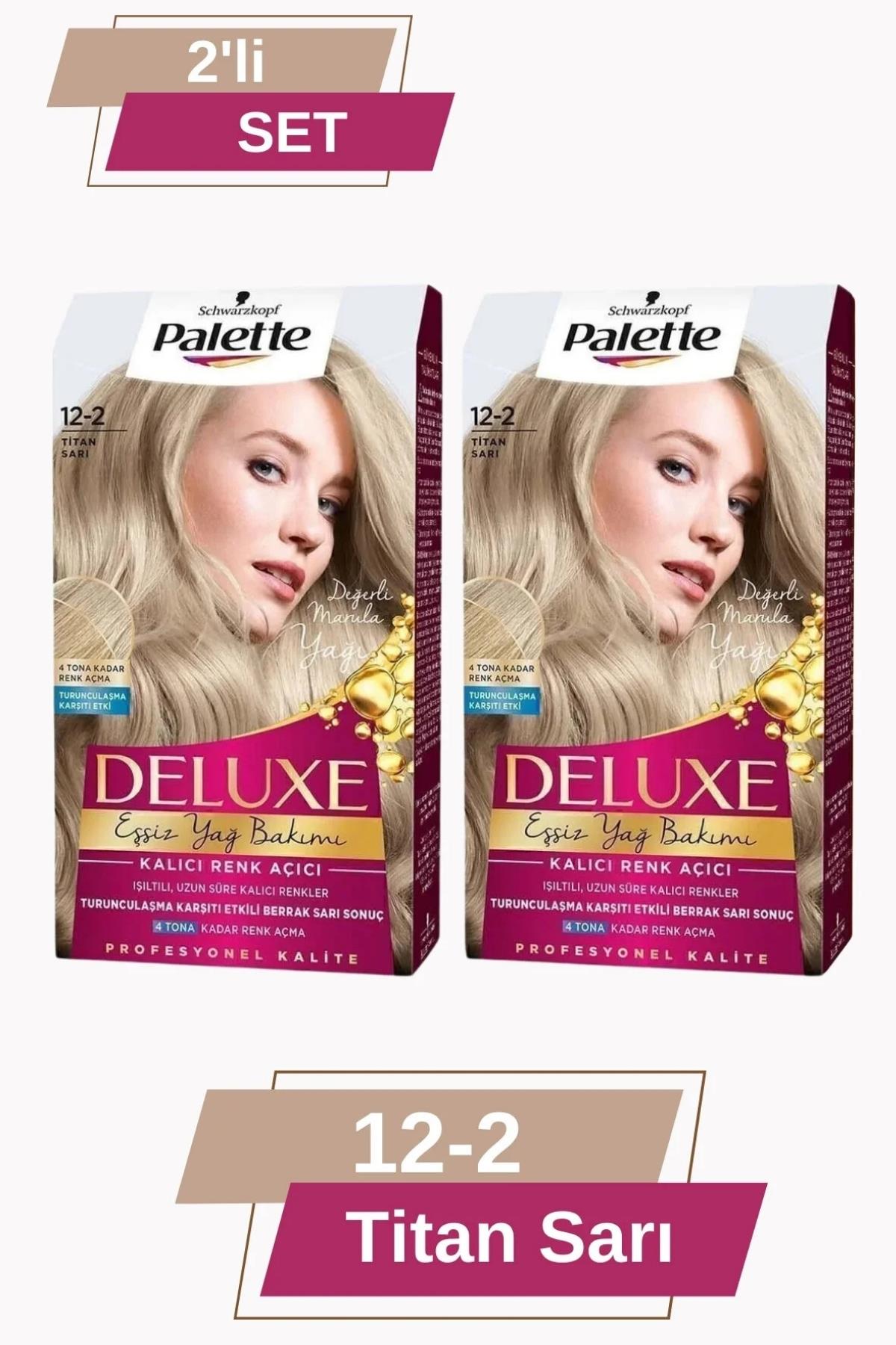 Deluxe 12-2 Titan Sarı X 2 Adet