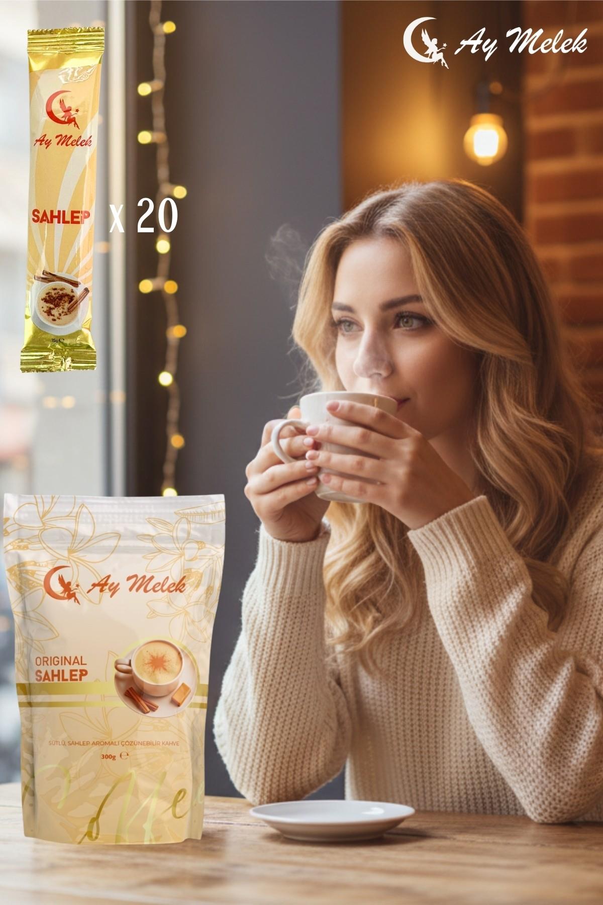 Doğal Katkısız Sahlep Tek Kullanımlık Ambalajlı (300 gr) Çözünebilir Hazır Salep