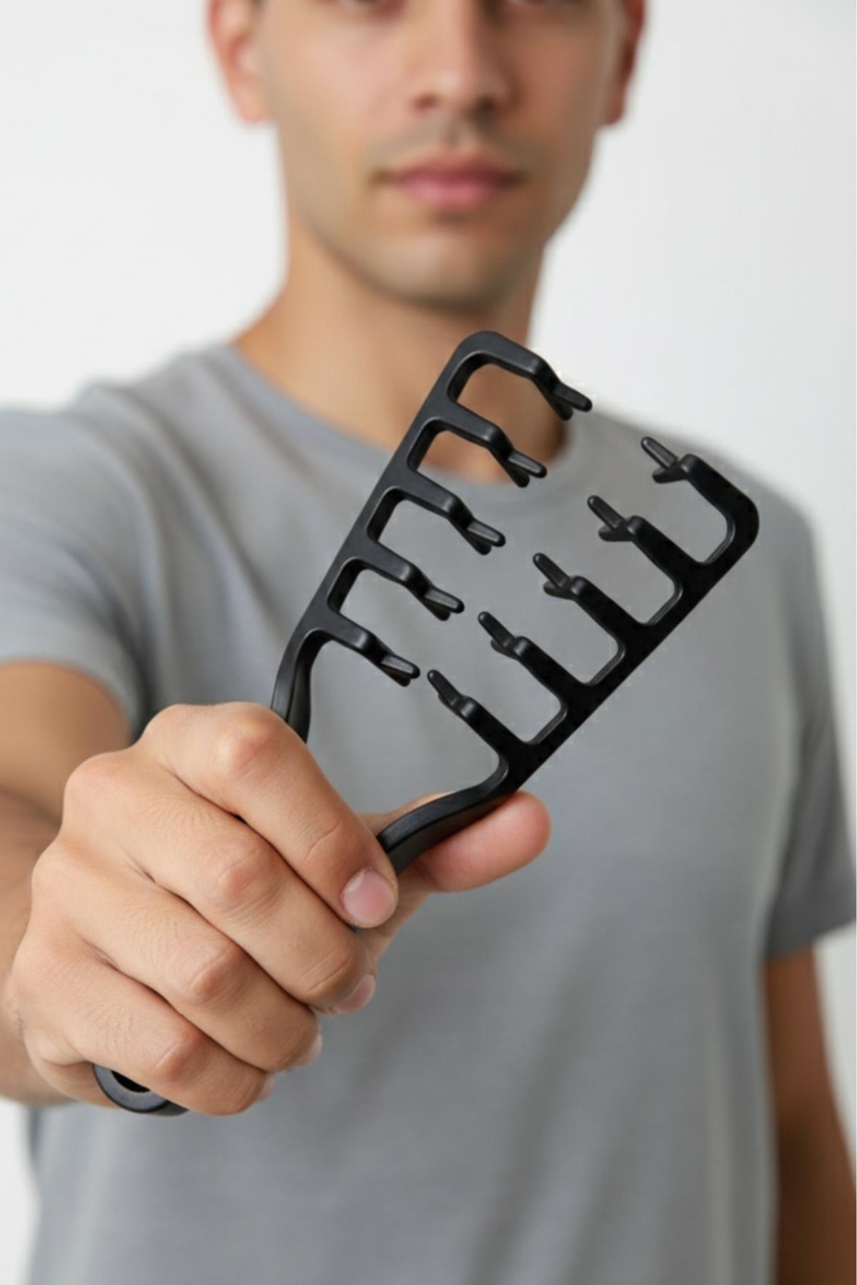 Erkek Saç Tarağı Hacimli ve Dalgalı Şekillendirme Mucizevi Saç Tarağı