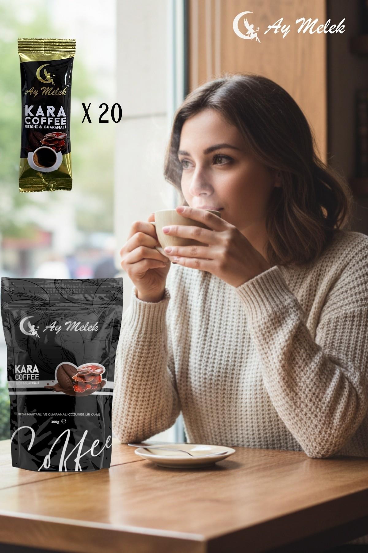 Guaranalı Reishi Mantarlı ( Etkili - Kilo Vermeye Yardımcı) Katkısız Hazır Filtre Kahve