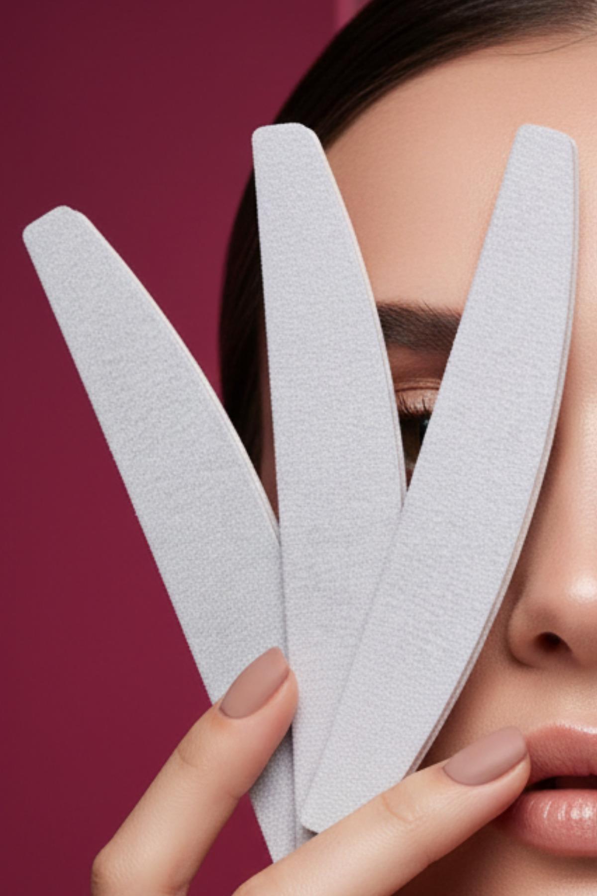 Kadın El Ayak Bakımı Çift Taraflı Tırnak Törpüsü