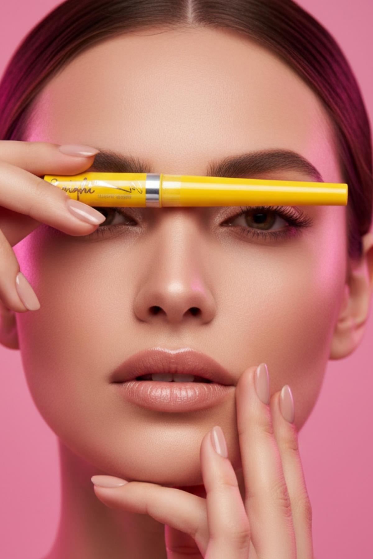 Kadın Makyaj 9`lu Suya Dayanıklı Renkli Mat Eyeliner