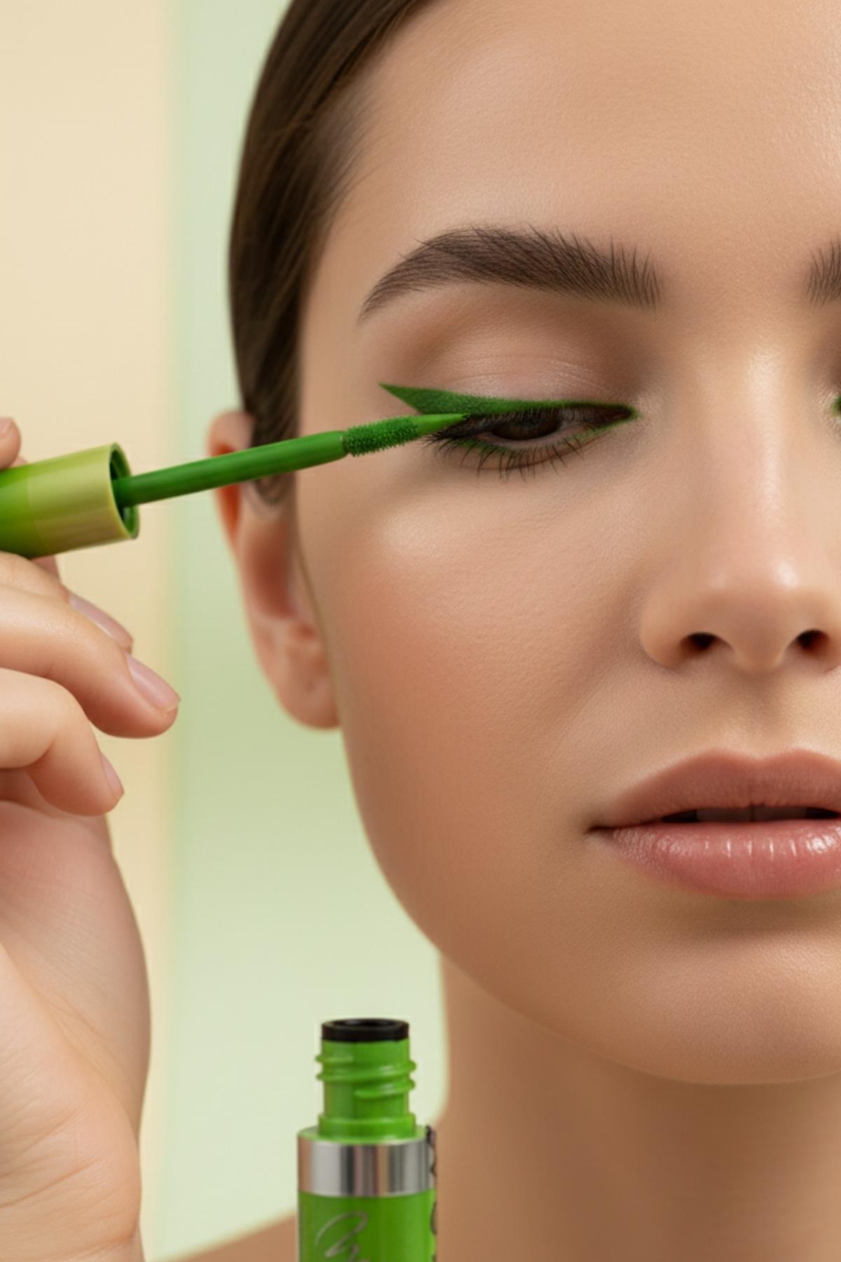 Kadın Makyaj 9`lu Suya Dayanıklı Renkli Mat Eyeliner