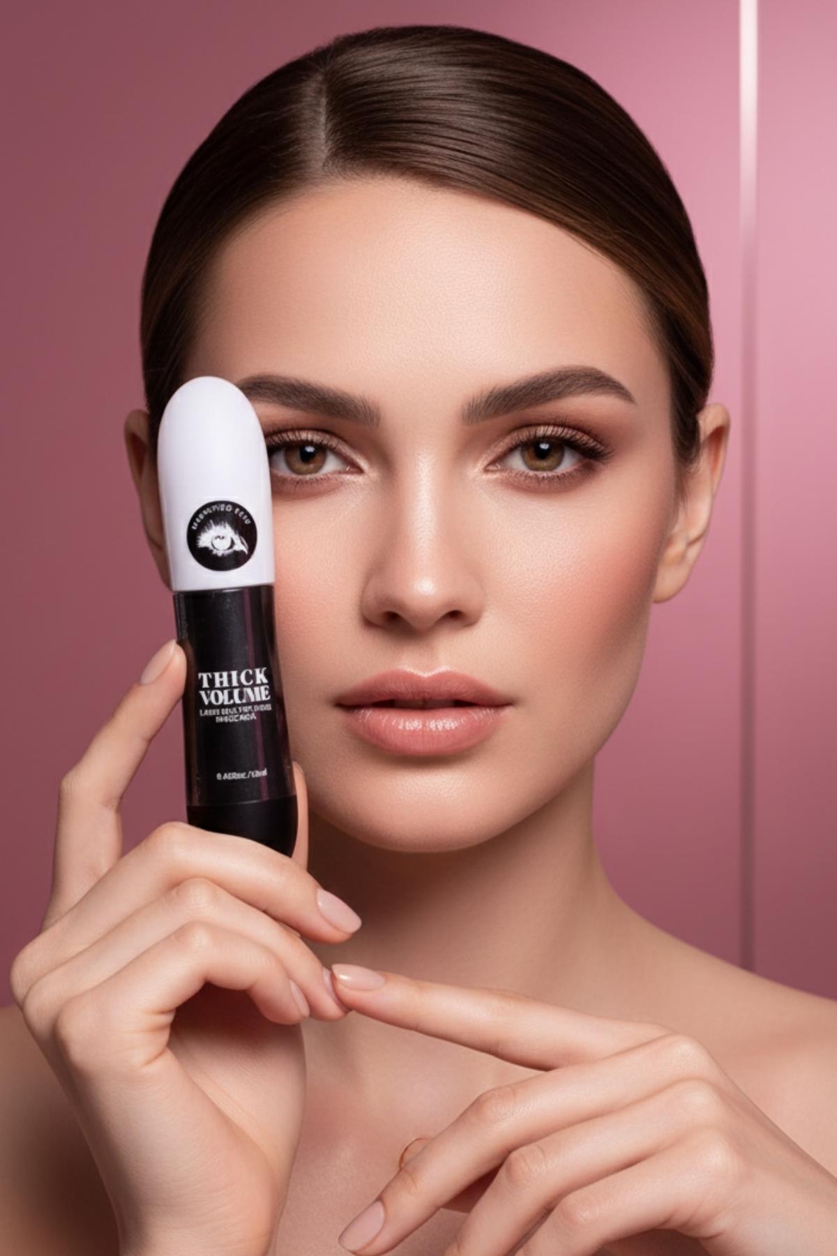 Kadın Maskara Dolgun Kirpik, Kıvrım ve Hacim Verici Kalıcı Etkili Rimel