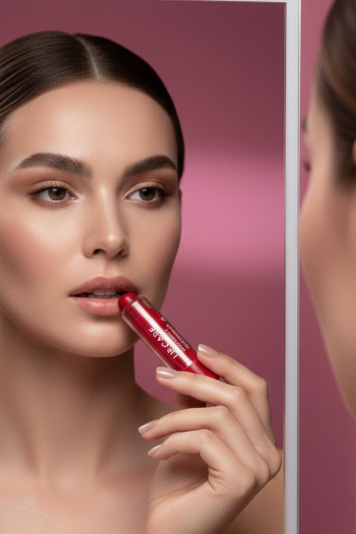 Kadın Renkli Dudak Bakım Kremi Nemlendirici Dudak Parlatıcısı