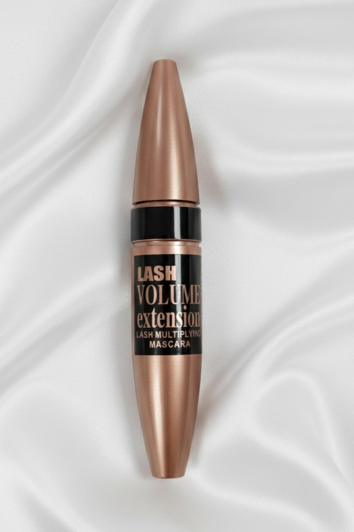 Kadın Rimel Dolgun Kirpik, Kıvrım ve Hacim Verici Kalıcı Etkili Siyah Maskara