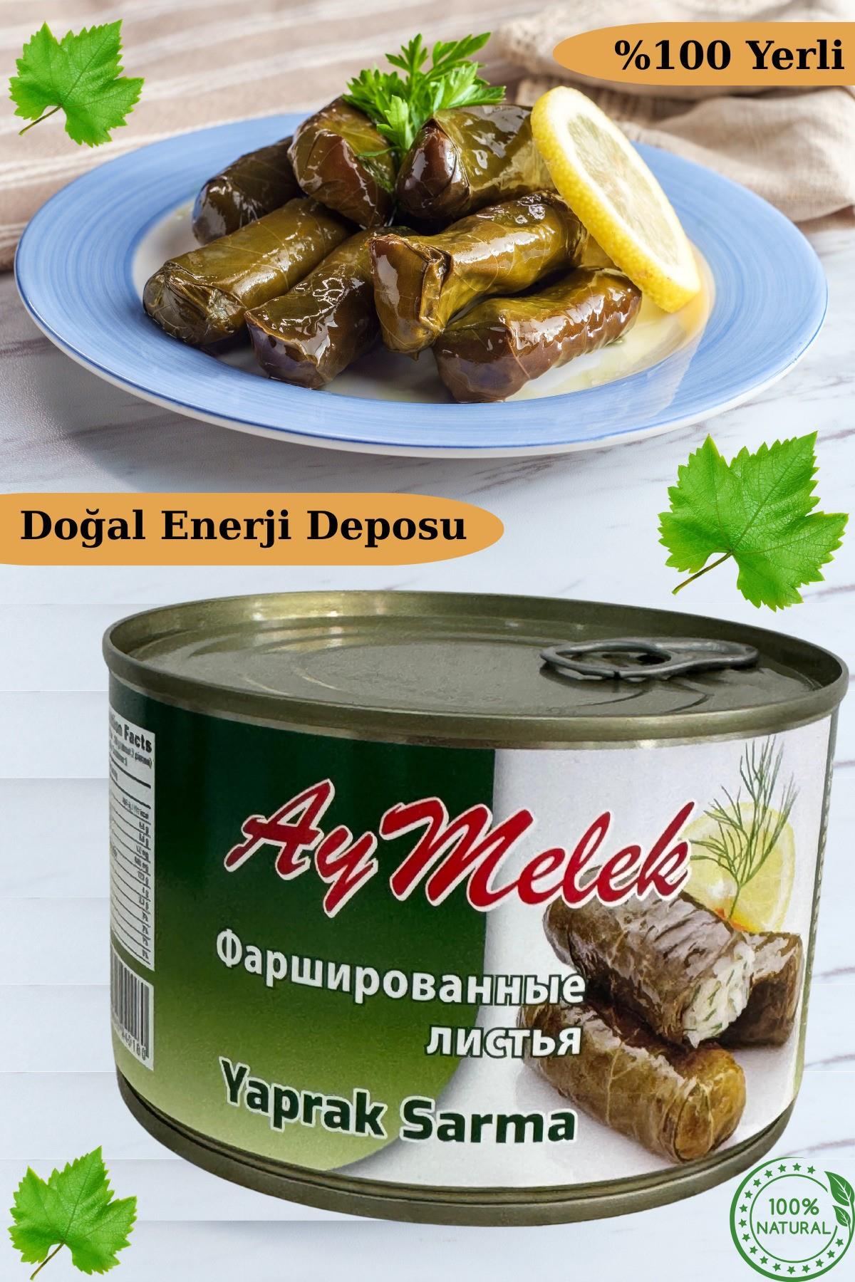 Yaprak Sarma (1 KUTU) Yerli Üretim 400 gr Doğal Besin Deposu Hazır Yemek