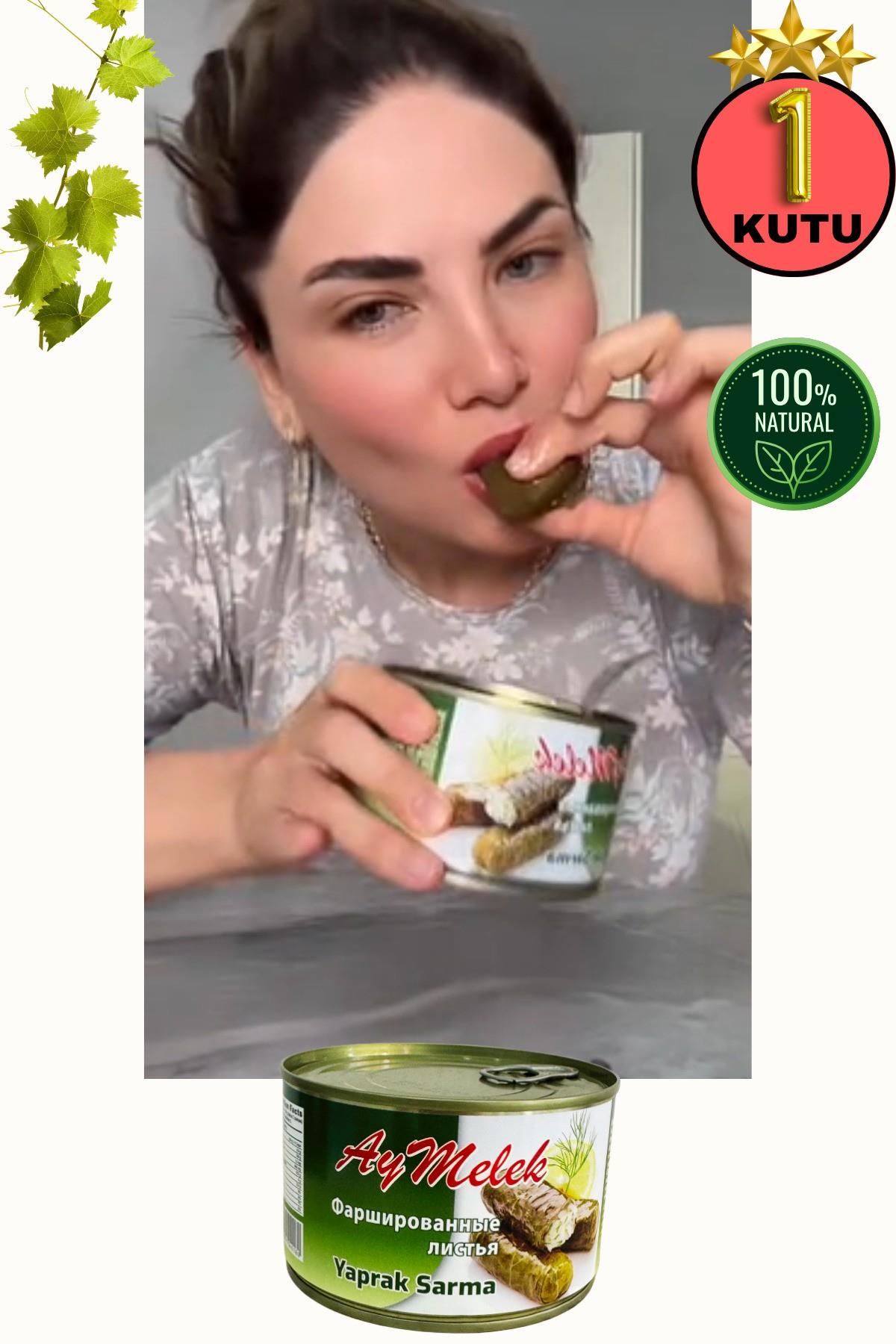 Yaprak Sarma (1 Kutu) Yerli Üretim 400 Gr Doğal Besin Deposu Hazır Yemek