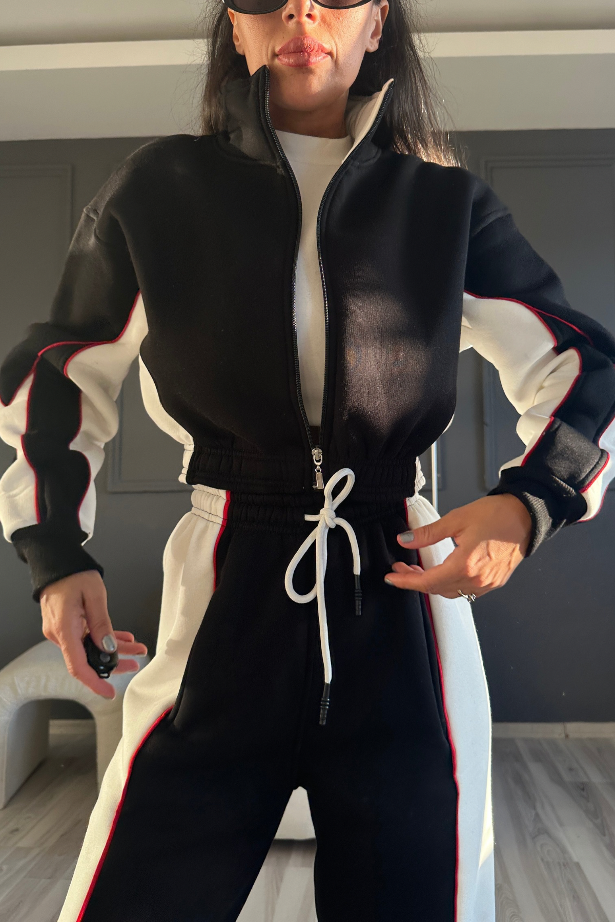 Bomber Ceket Moto Takım