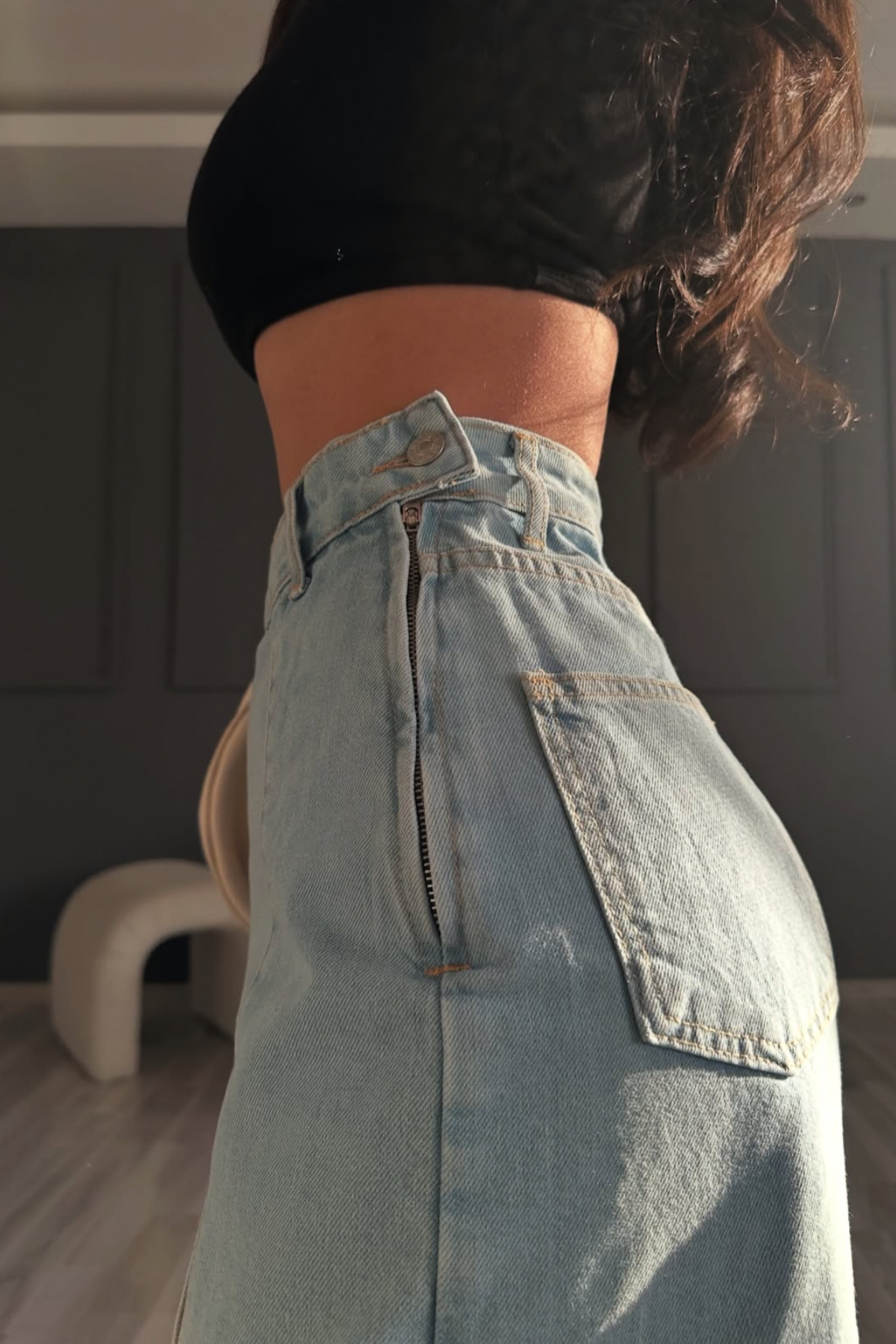 Denim Şort Etek SO2149