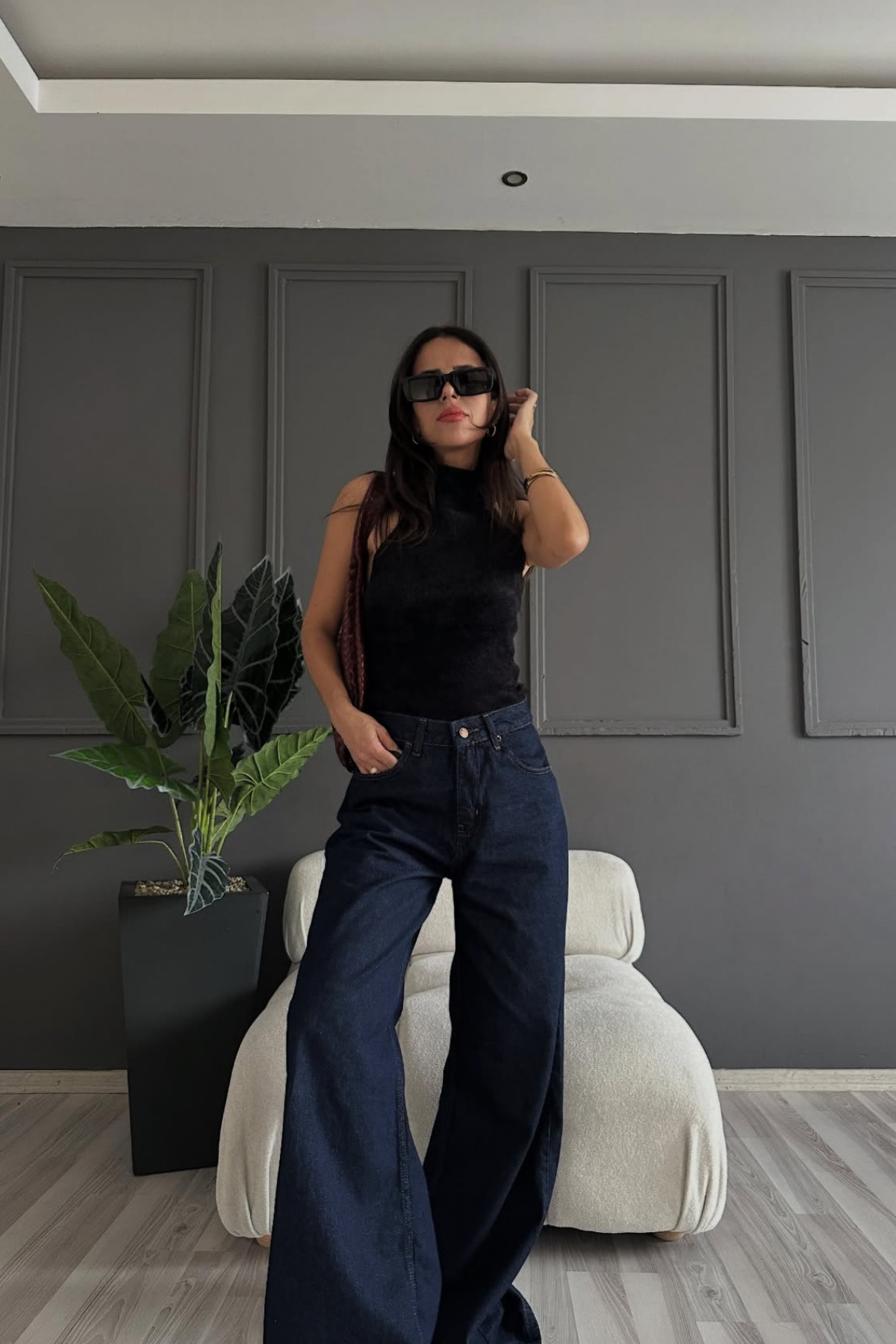 Oversize Dark Shay Denim