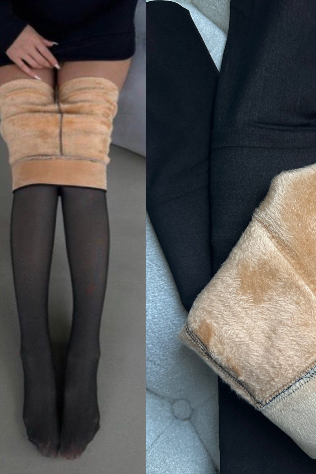 Premium Kalite Termal Kilotlu Çorap