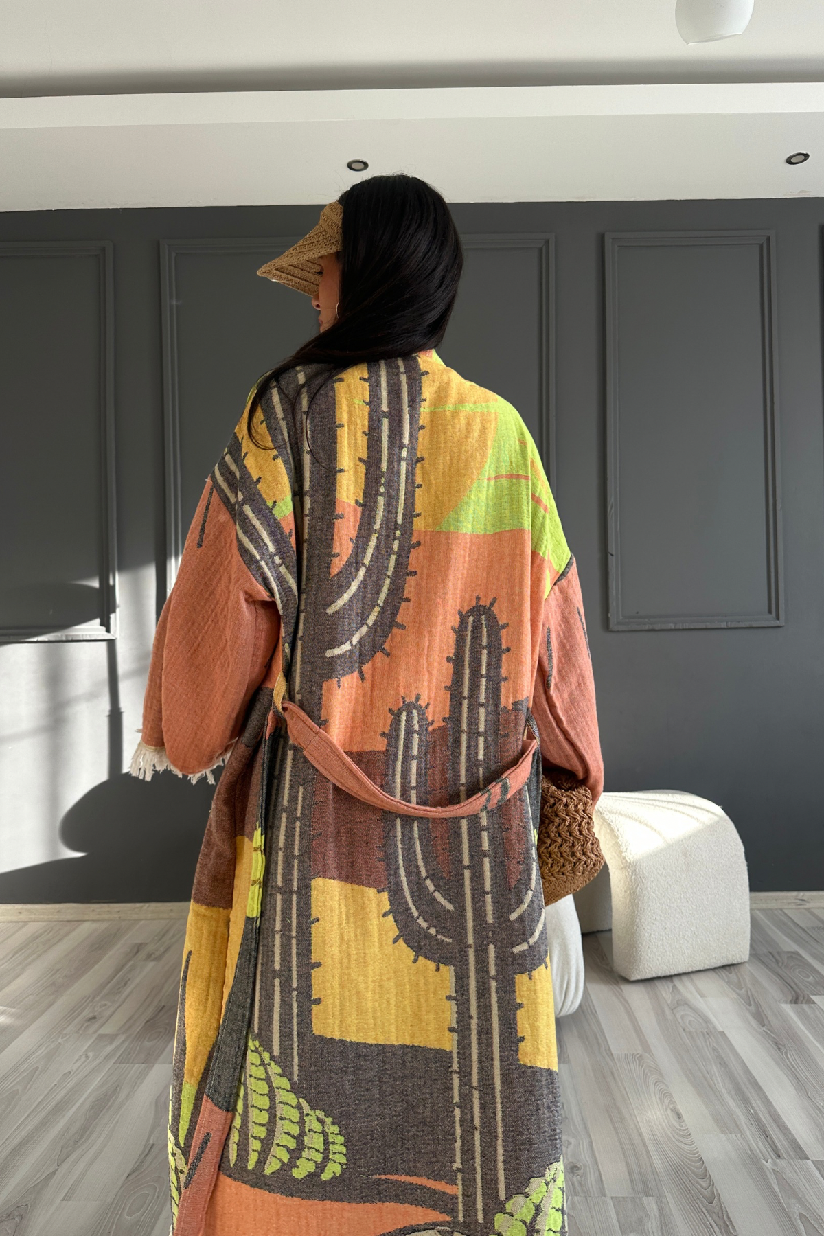 Renkli Tasarım Kimono