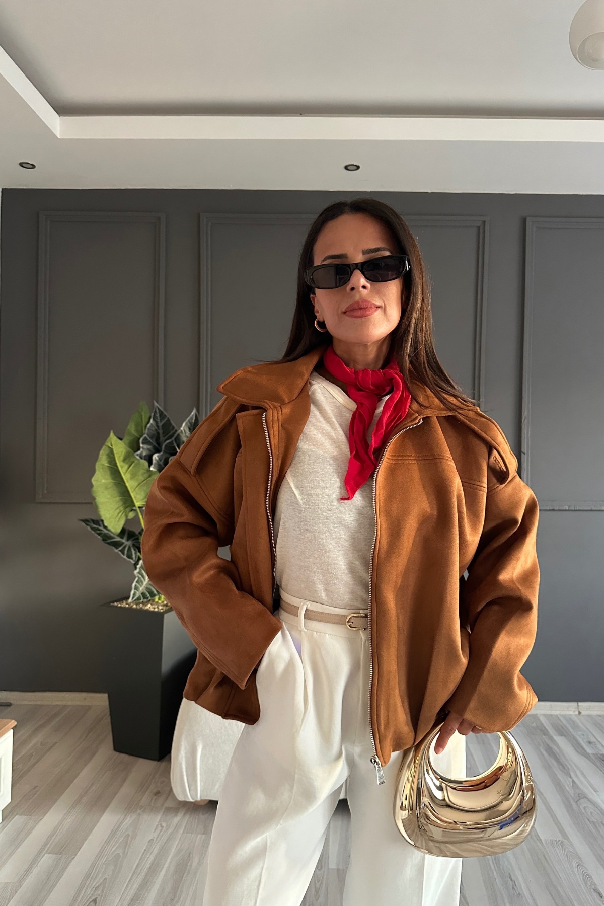 Süet Astarlı Premium Ceket