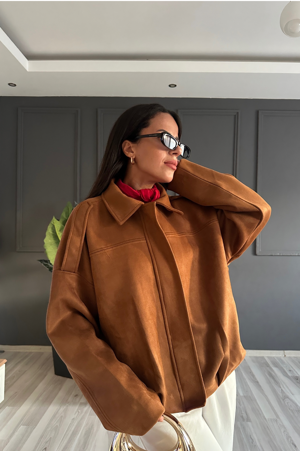 Süet Astarlı Premium Ceket