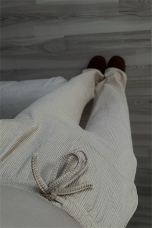 Bej Meloni Pantolon