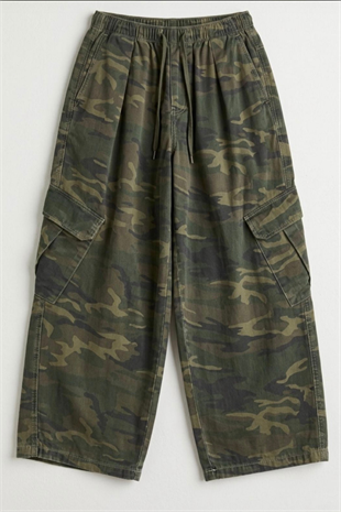 Kamuflaj Bol Baça Tactical Pantolon