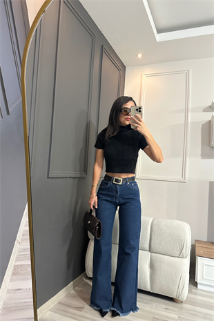 Paça Püsküllü Denim