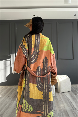 Renkli Tasarım Kimono