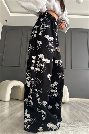 Siyah Ms Viral Eşofman