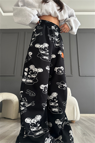 Siyah Ms Viral Eşofman