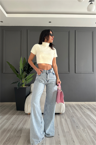 Tasarım Chery Işıltılı Denim