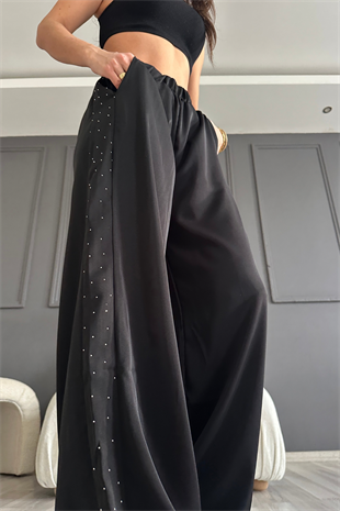 Yan Taşlı Fashion Palazzo