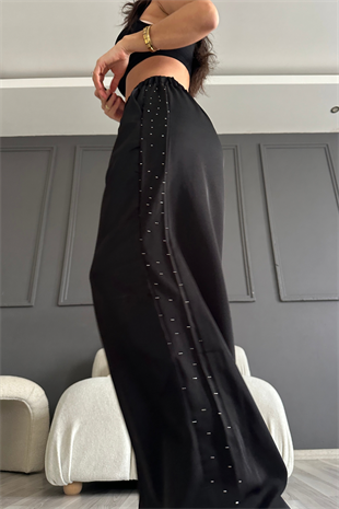 Yan Taşlı Fashion Palazzo