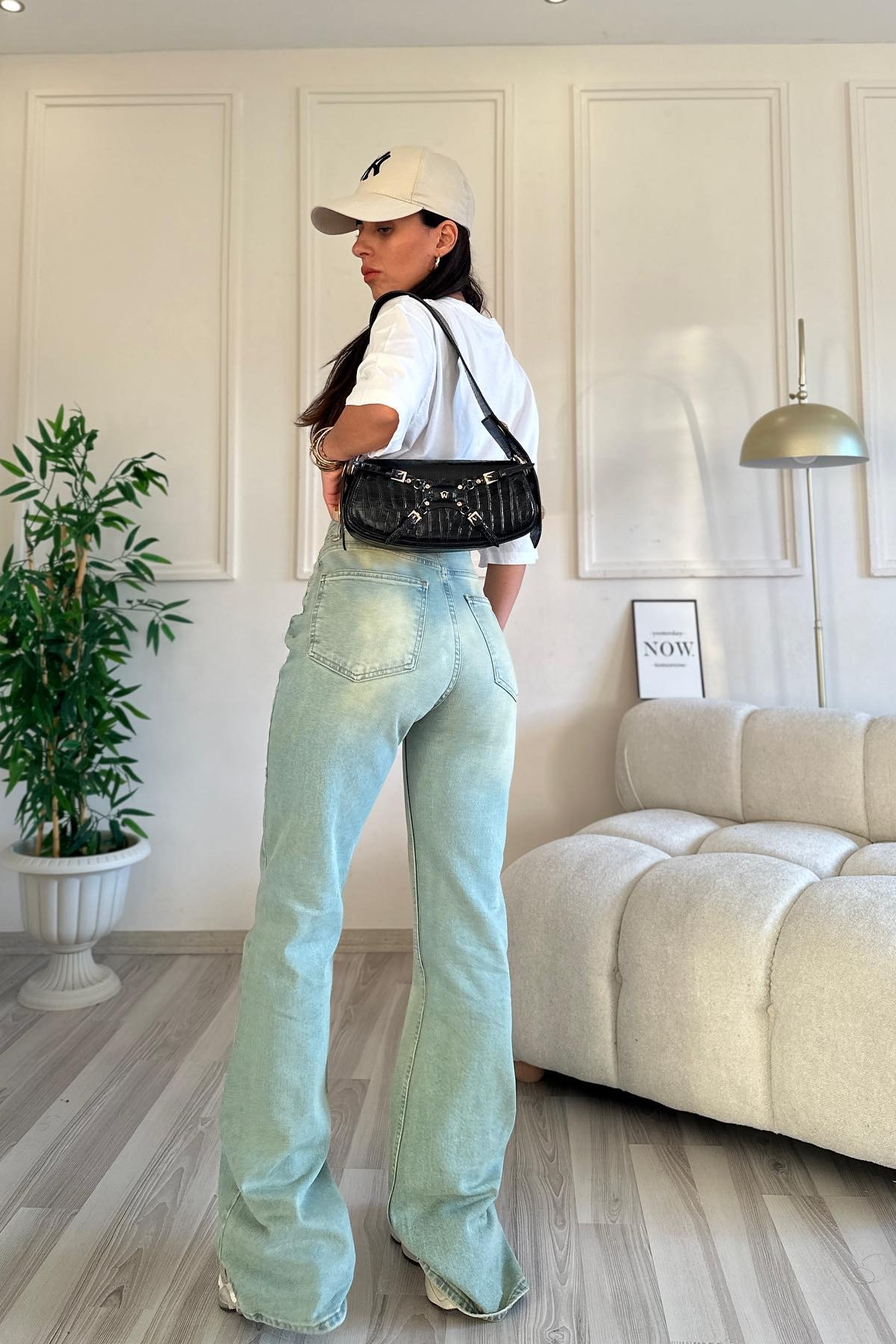 Eskitme Green Jean 