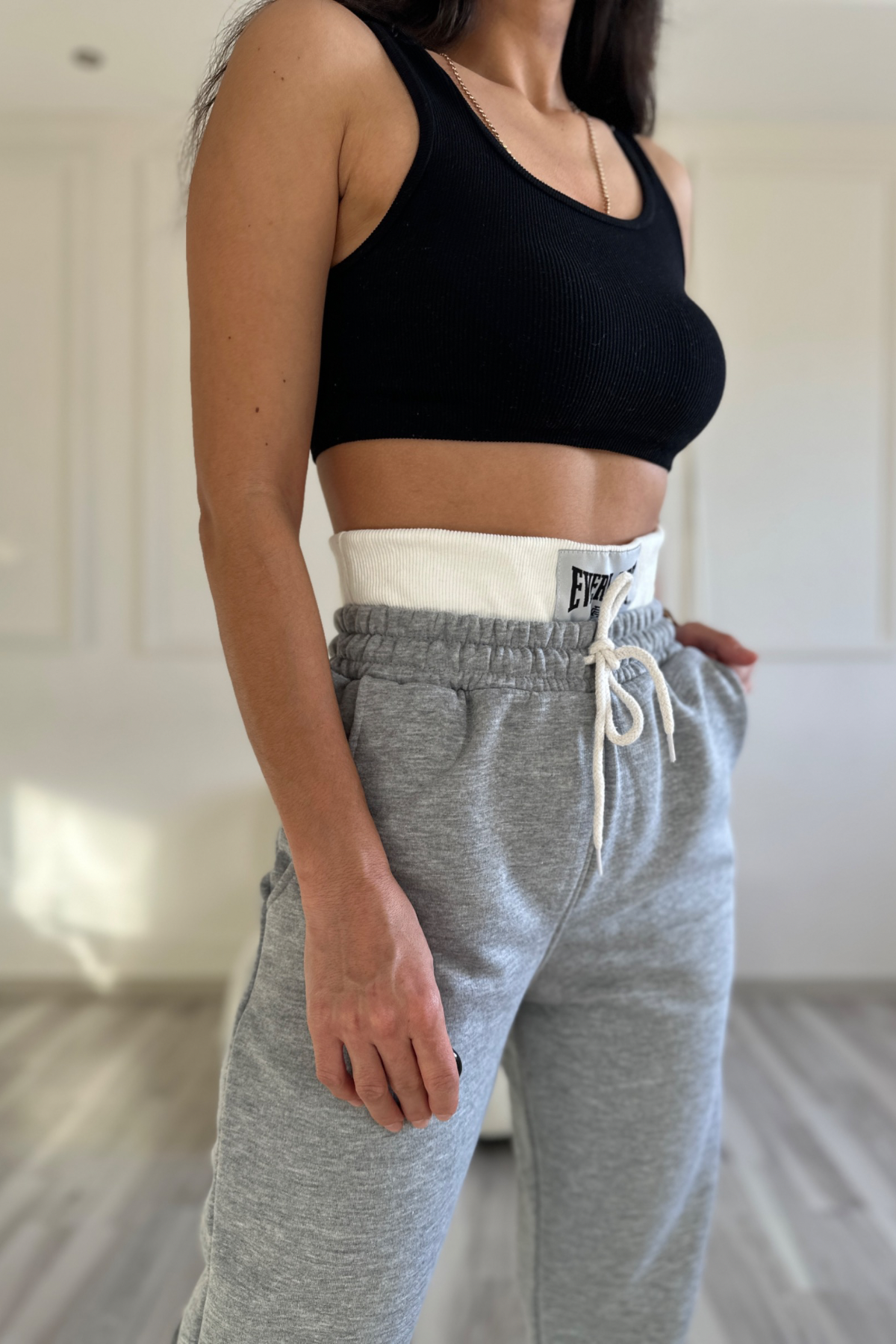 Evrlst Gri Eşofman Altı