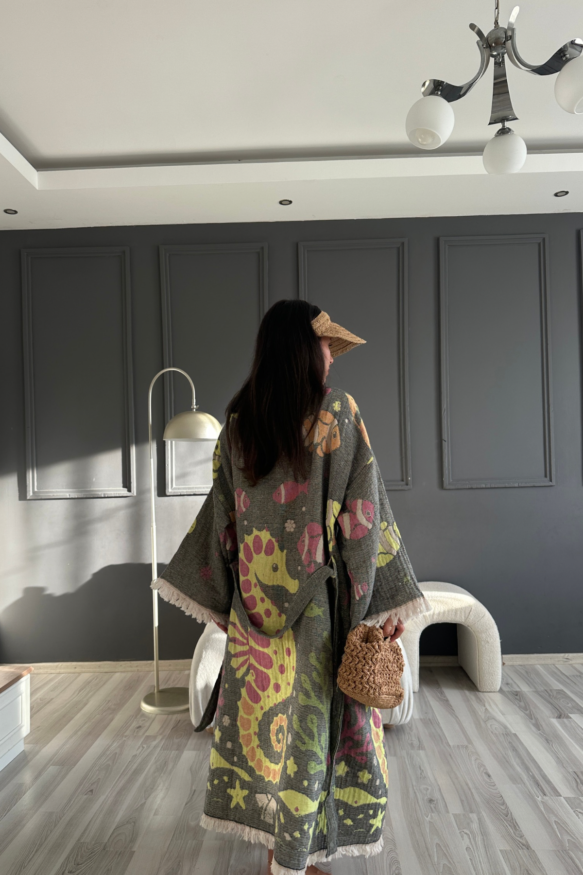 Haki Sea World Tasarım Kimono