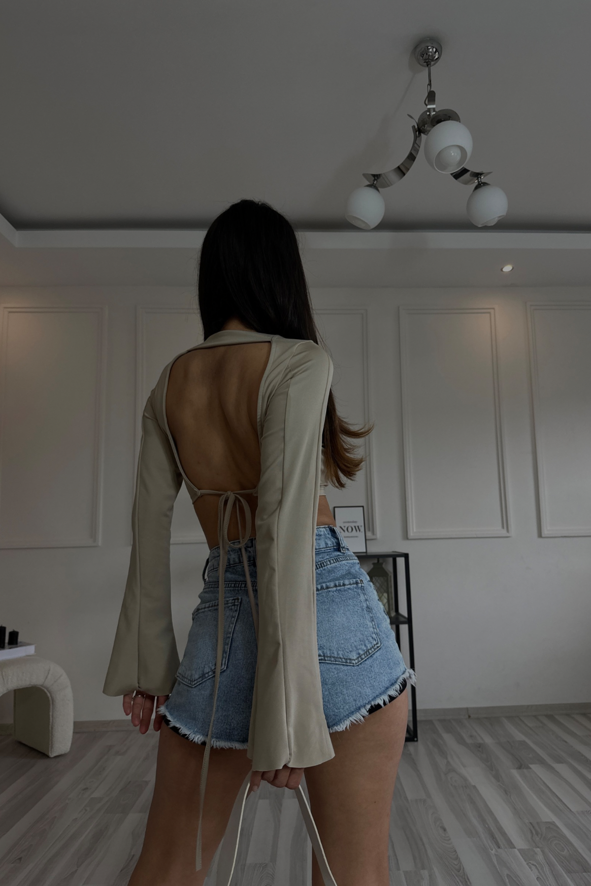 İspanyol Kollu Sta Bej Crop
