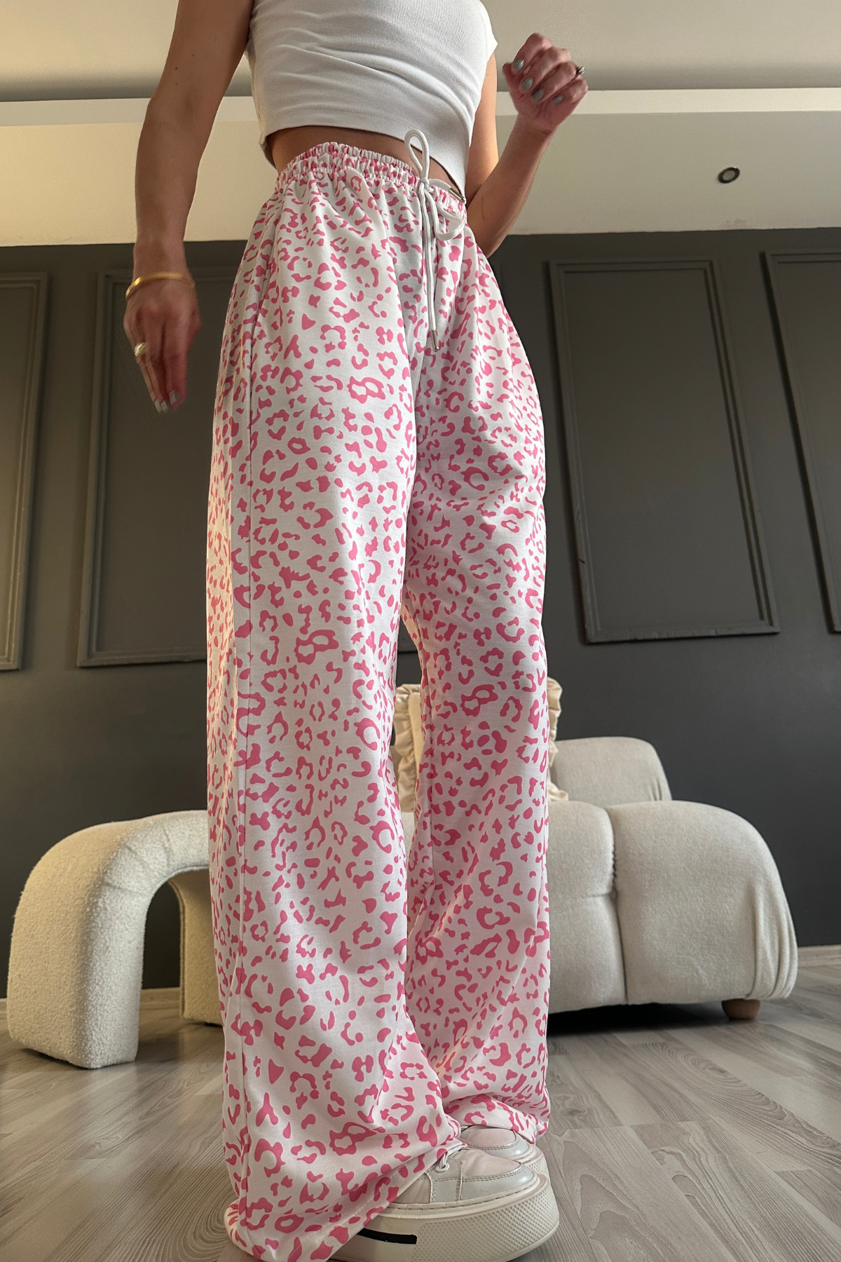 Pembe Renkli Eşofman