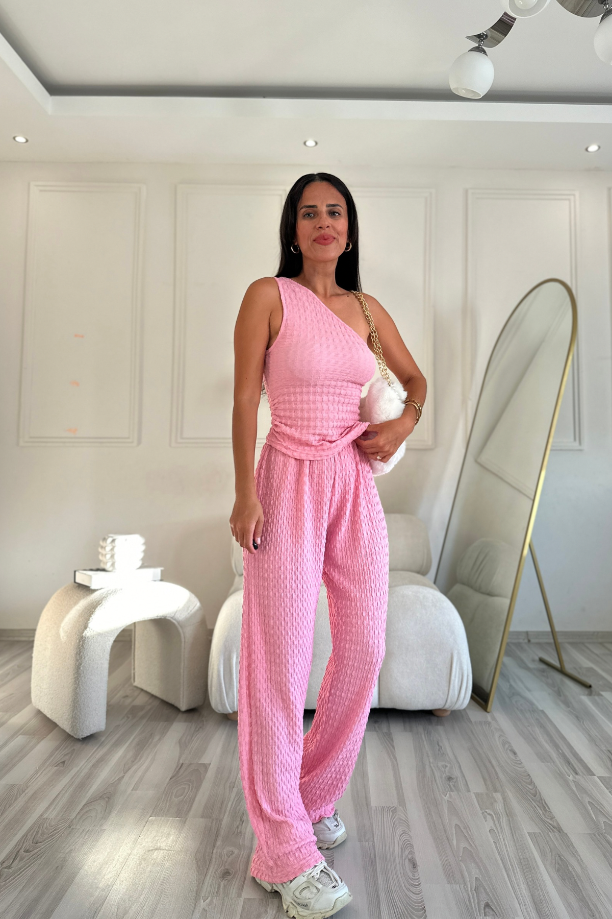 Petra Pembe Bürümcük Ultra Esnek Misha Takım