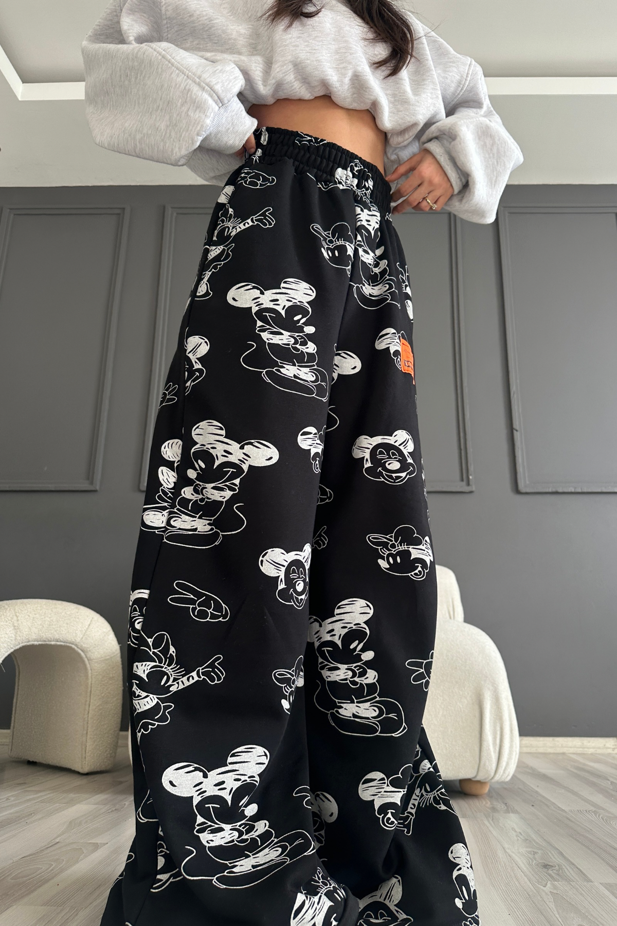 Siyah Ms Viral Eşofman