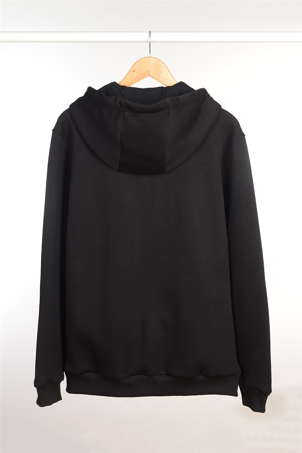 ADAM BOXES Fermuarlı Kapüşonlu Sweatshirt N-Halicarna - Siyah