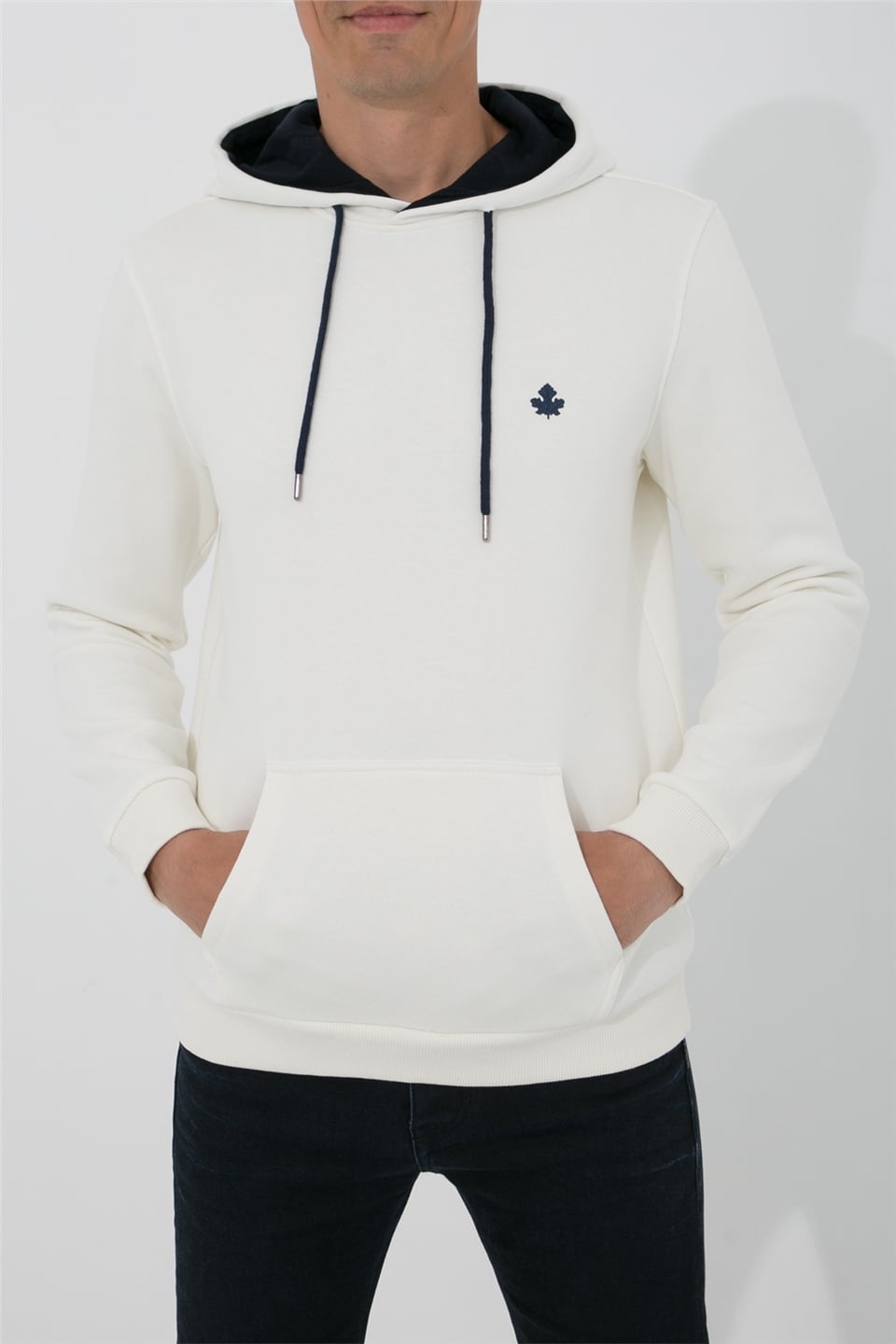 ADAM BOXES Kapüşonlu Sweatshirt N-Siangela - Ekru