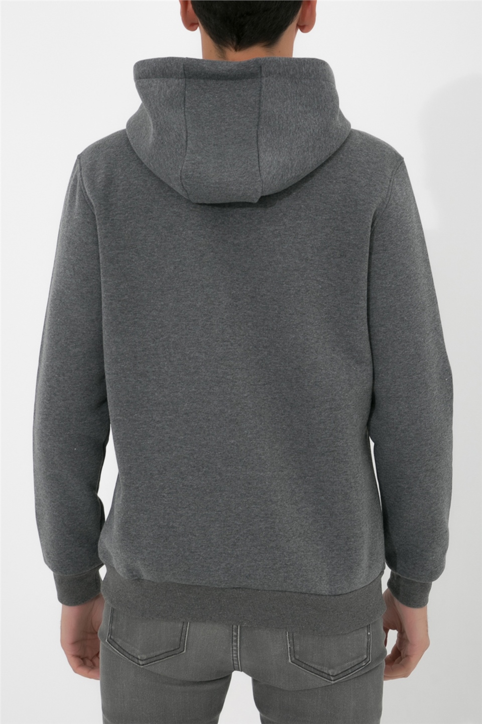 ADAM BOXES Kapüşonlu Sweatshirt N-Siangela - Antrasit
