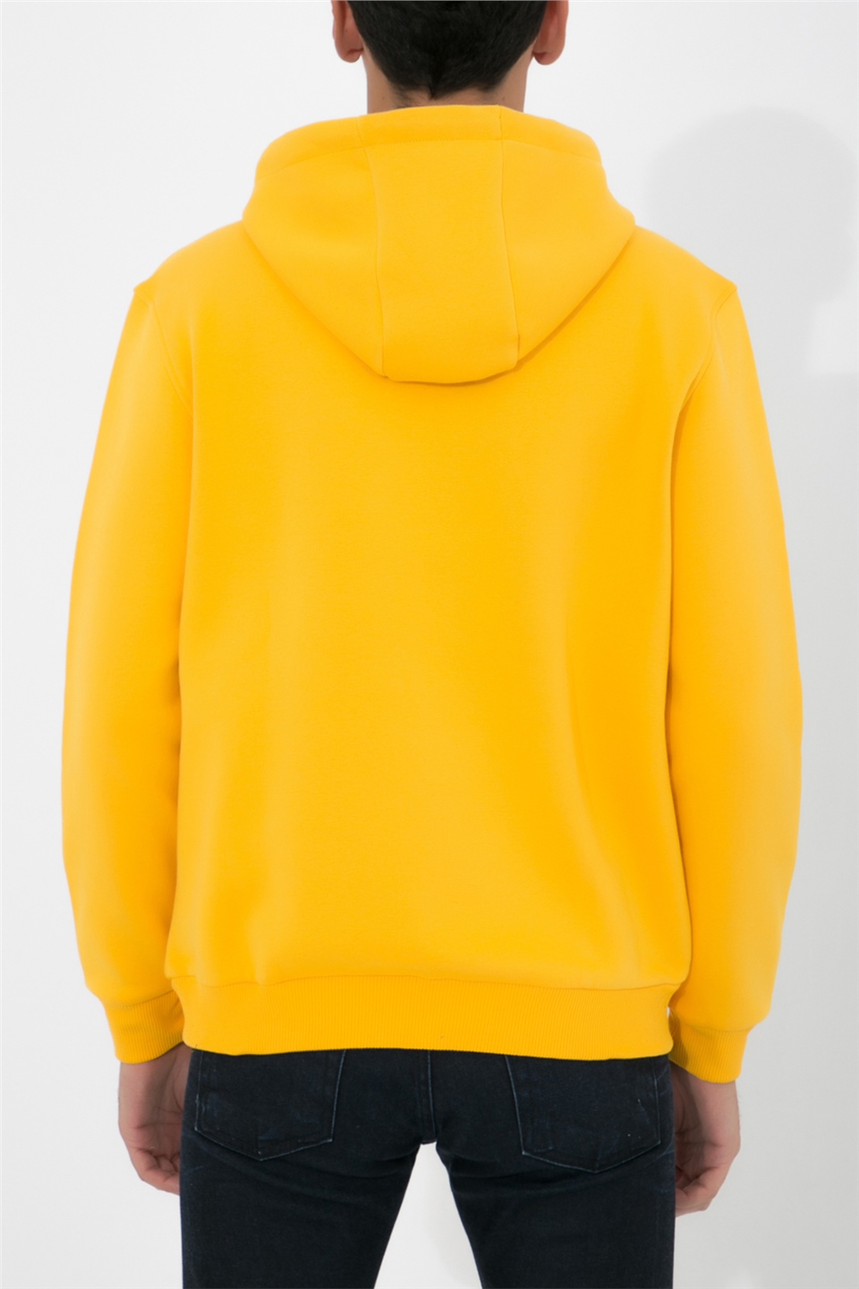 ADAM BOXES Kapüşonlu Sweatshirt N-Siangela - Sarı