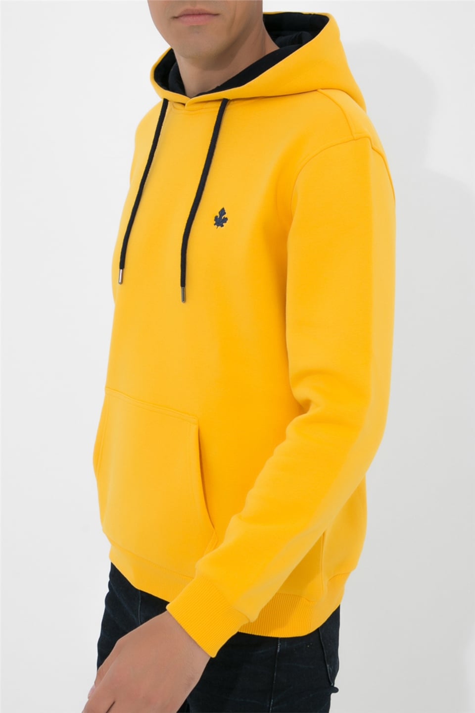 ADAM BOXES Kapüşonlu Sweatshirt N-Siangela - Sarı