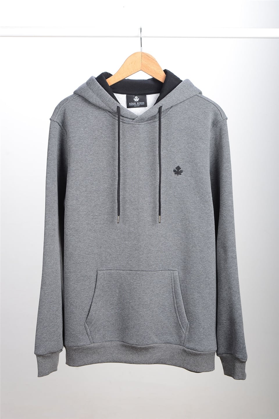ADAM BOXES Kapüşonlu Sweatshirt N-Siangela - Antrasit