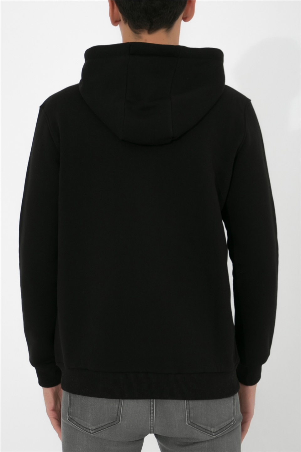 ADAM BOXES Kapüşonlu Sweatshirt N-Siangela - Siyah