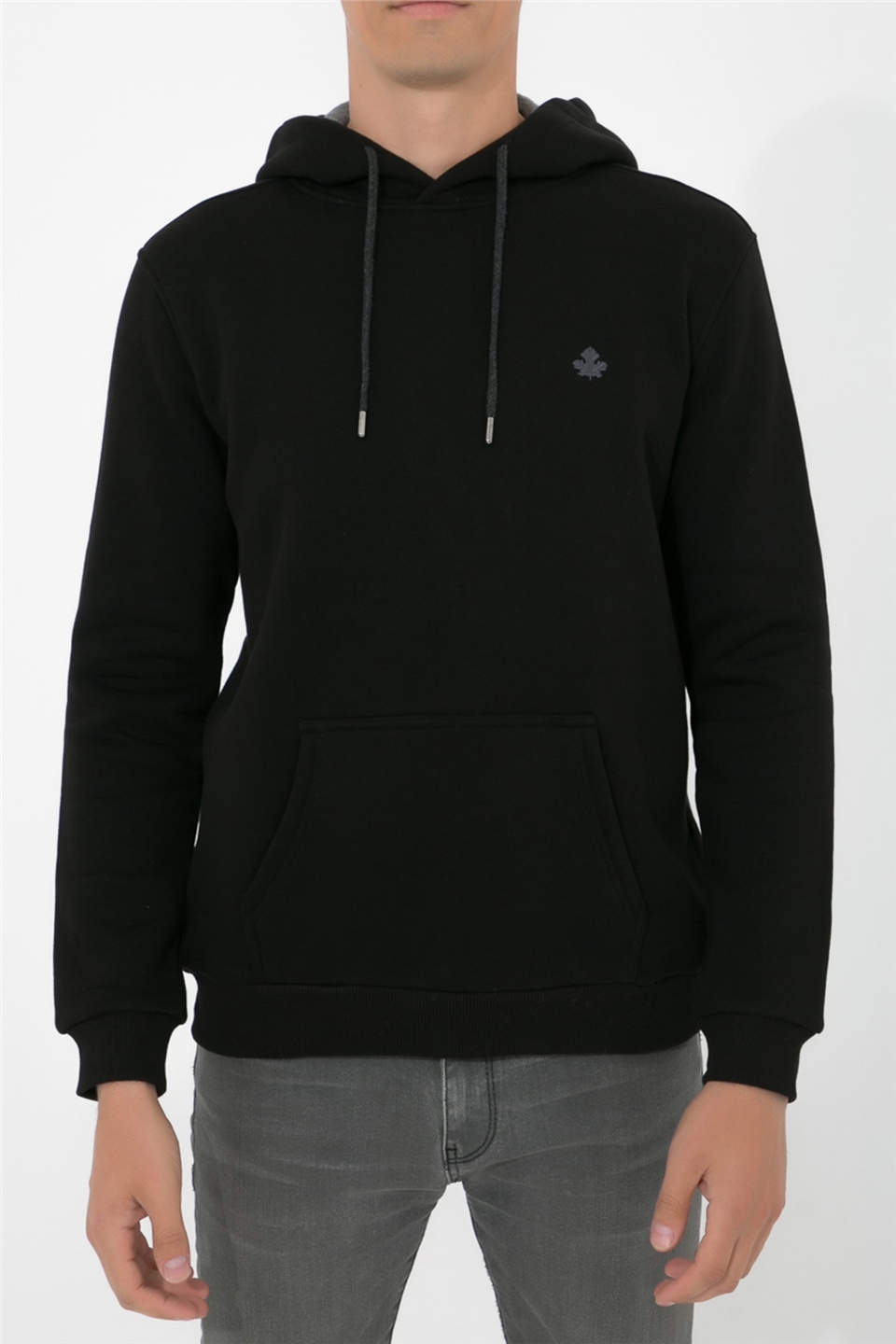 ADAM BOXES Kapüşonlu Sweatshirt N-Siangela - Siyah